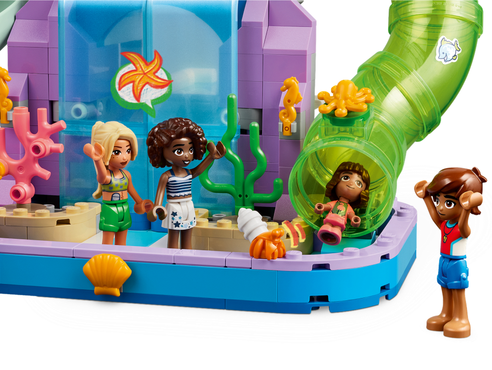 LEGO Friends 42630 «Аквапарк Хартлейк-Сити» — вышка, спуски и спасатели