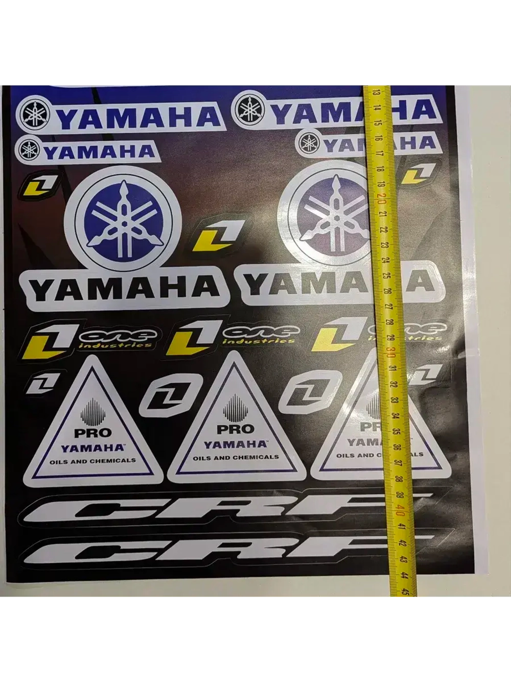 Лист наклеек для стикербомбинга мотокросс