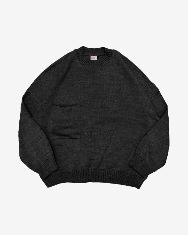 Свитер База черный - фото 1