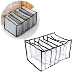 Органайзер - чехол для хранения вещей «ИДЕЯДОМА», цвет чёрный, 7 секций, 36*24*20см