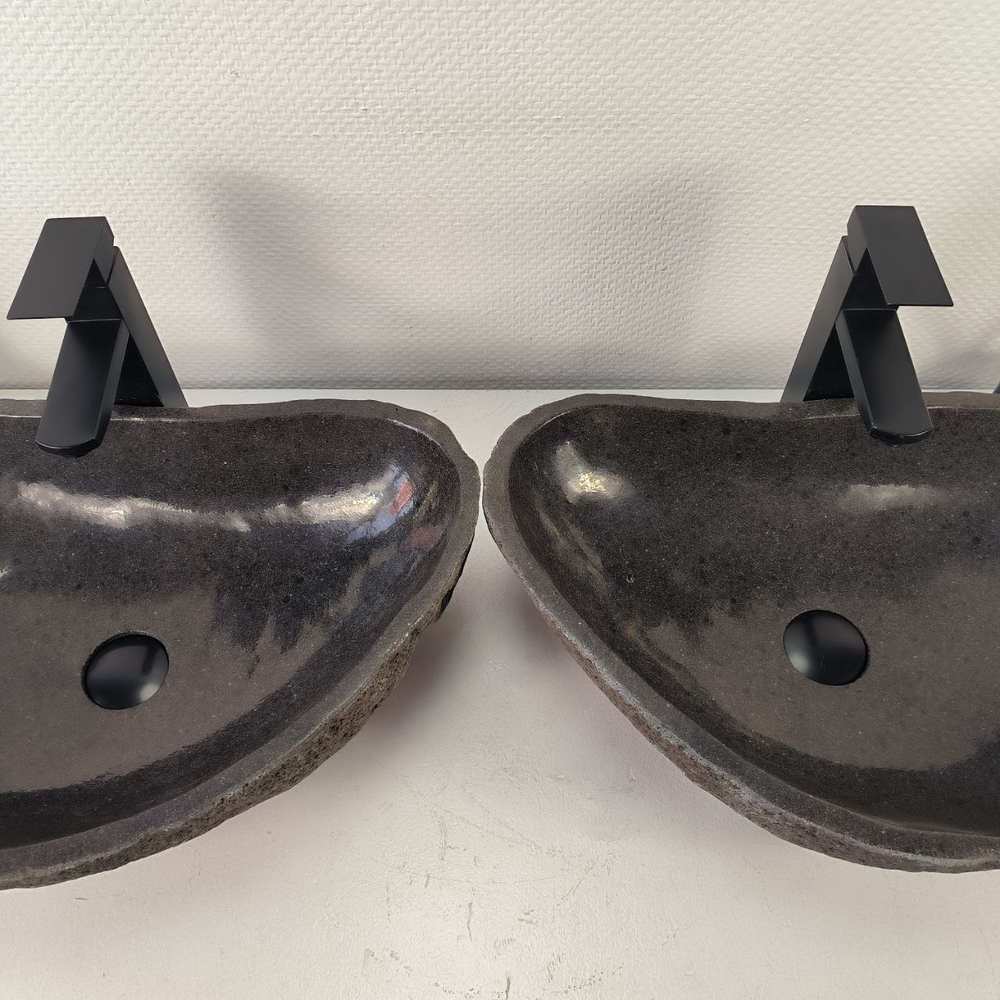 Раковина из речного камня ПАРА! RS-65483 52*36*14 0866