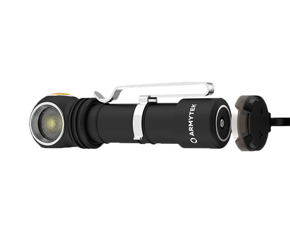 Мультифонарь светодиодный Armytek Wizard C2 Pro Nichia Magnet Usb, 1600 лм, теплый свет, аккум.