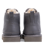 UGG Neumel Leather Leather Grey