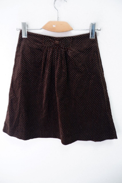 Юбка So French в мелкий горох 40 размер