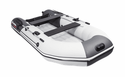 Лодка ПВХ ТАЙМЕНЬ NX 2900 НДНД Серый-графит