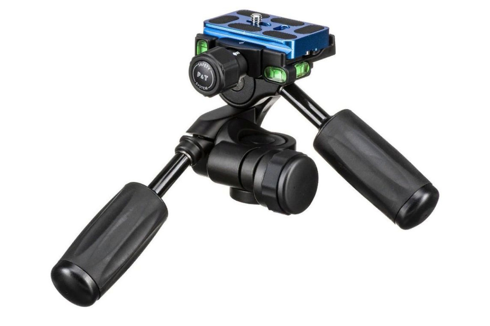 Штатив Benro TMA18AHD1A Mach3 c 3D головой алюминиевый с цангами (трансформер в монопод)