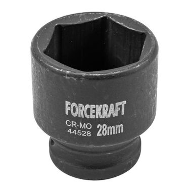 Головка ударная 28мм (6гр.),1/2'' FORCEKRAFT FK-44528