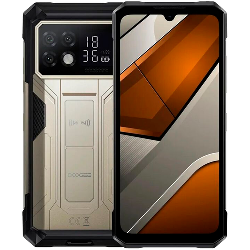 Смартфон Doogee S200 Max, 16/512GB, Desert Gold (Золотой)