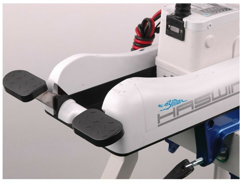 Лодочный электромотор Haswing Cayman B GPS 12V-55Lbs NEW (белый) дейдвуд 152см