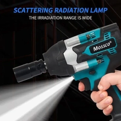 Гайковерт аккумуляторный ударный бесщеточный 21В 1000Нм 2акб 6.0Ач