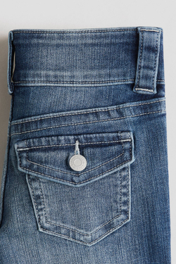 H&M Джинсы Bootcut Leg Low, синий
