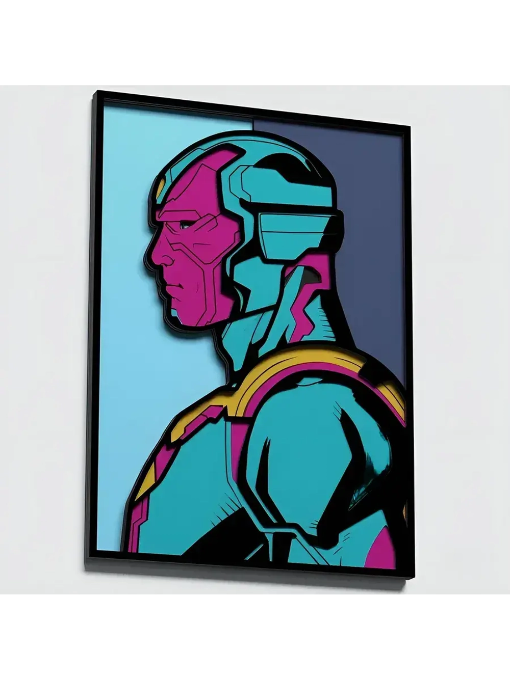 3D Картина по номерам из дерева Вижн, 23x30 см