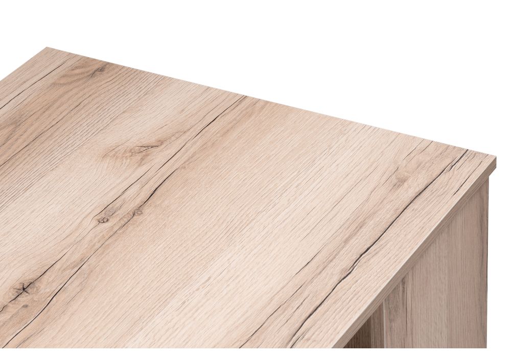 Письменный стол Битти Лофт 116х60х75 дуб делано светлый / белый матовый