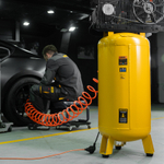 Компрессор воздушный BCV2200/100V, ременный привод , 2.3 кВт, 100 литров, 440 л/мин Denzel