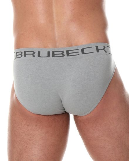 Трусы мужские слип Brubeck , BE00290A,серый