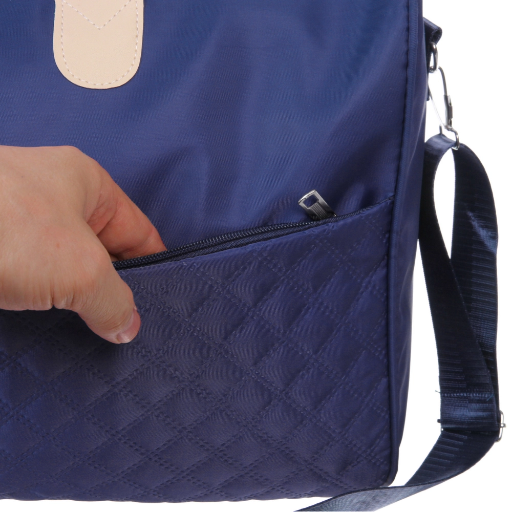 Сумка дорожно-спортивная «KANADA SPORT», цвет синий, 2 кармана, 5кг, 47*24*30см