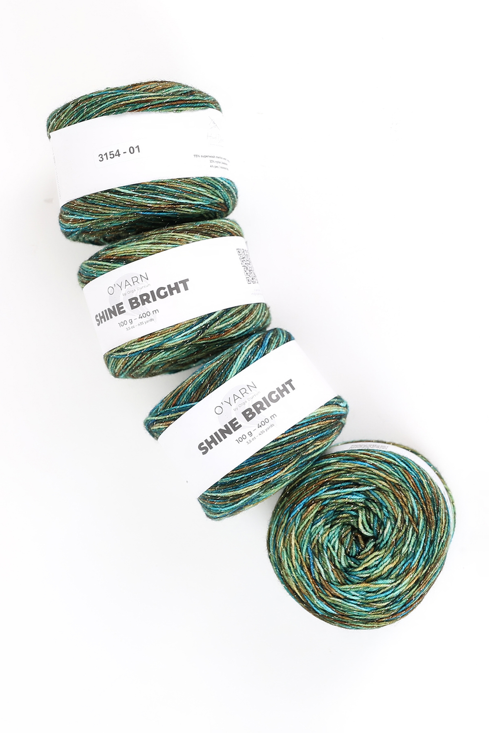 O’YARN SHINE BRIGHT NEW, 500г