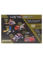 Конструктор металлический «Танк», 193 детали