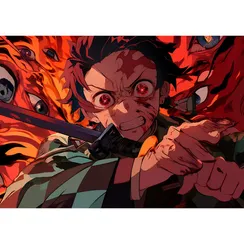 Постер Tanjirou Kamado - Demon Slayer