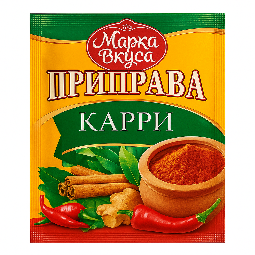Приправа Карри Марка Вкусов 15 гр