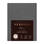 Простыня Verossa Сатин На Резинке Graphite 160х200 борт 30см
