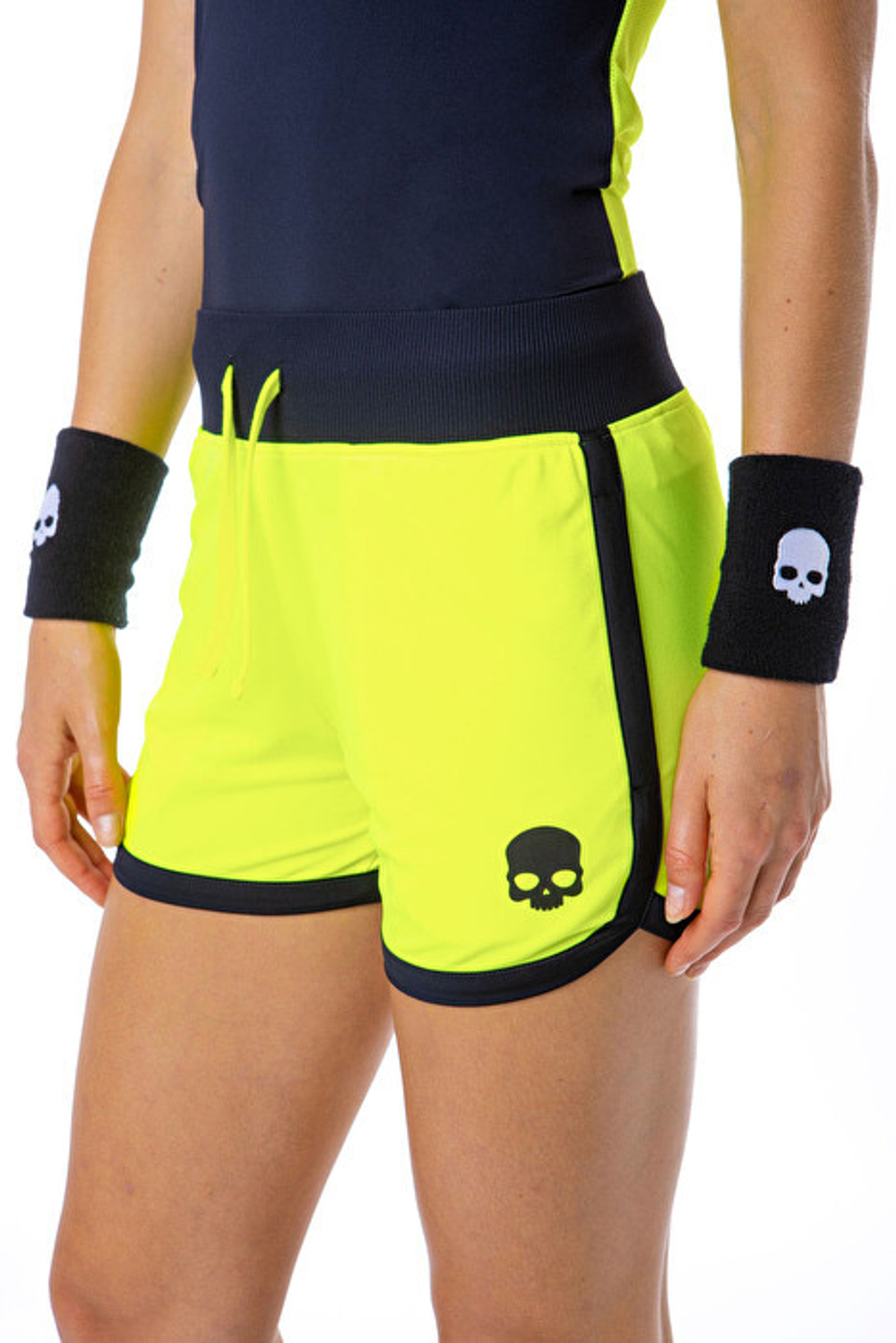 Женские Шорты теннисные Hydrogen Tech Shorts Woman - fluo yellow