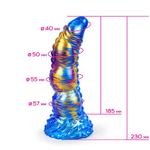 Фаллоимитатор с присоской Magic Hero разноцветный 23 см