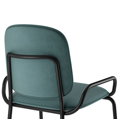 Стул полубарный Latitude Ror 2 Frame черный/зеленый