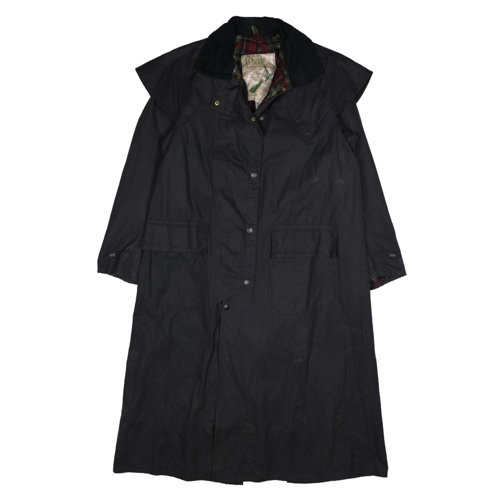 Редкий винтажный вощеный плащ Barbour в коллаборации с Backhouse, S свободный
