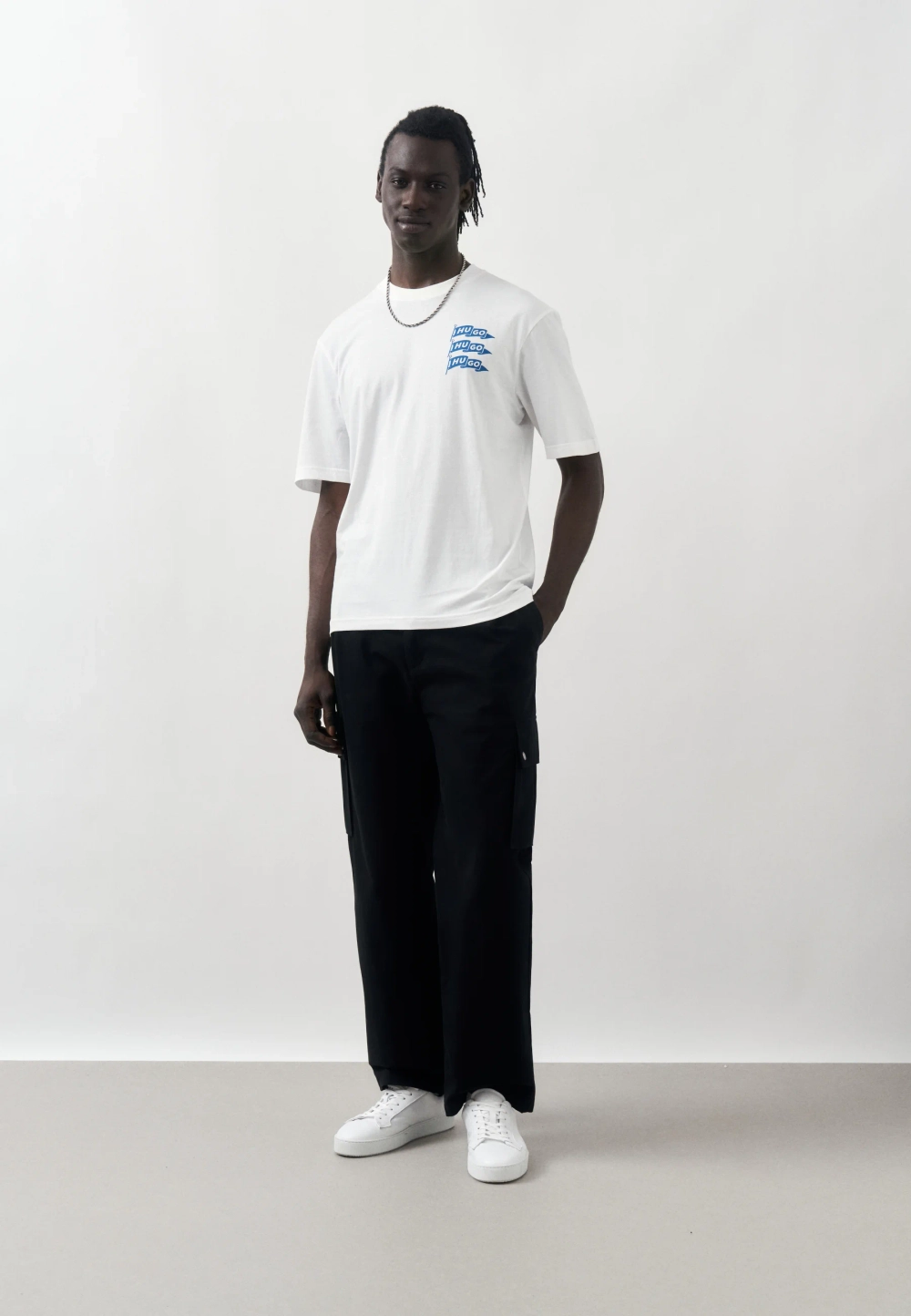 Футболка Hugo NALIEN - White