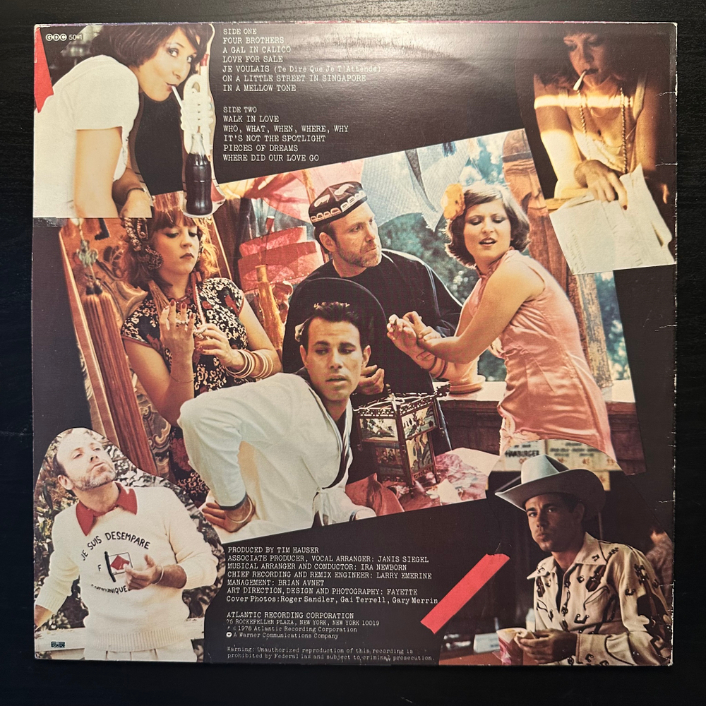The Manhattan Transfer - Pastiche (Скандинавия 1978г.)