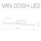 Подсветка для зеркал Nowodvorski Van Gogh Led 9352