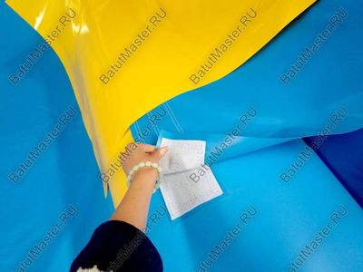 Батут с бассейном "Пляжный оазис", 13*4,5*6 м