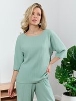 Блузка Сиеста-6 Виотекс СВЕТЛО-ЗЕЛЕНЫЙ