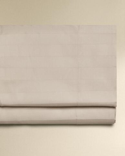 Простыня Zara Home сатин, хлопок 100%, в полоску, 6110/089 · арт. 6110/089
