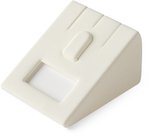 Вкладыш 08/стойка/для гарнитура/2 прорези/язычок/окошко для бирки/прорезь для нитки