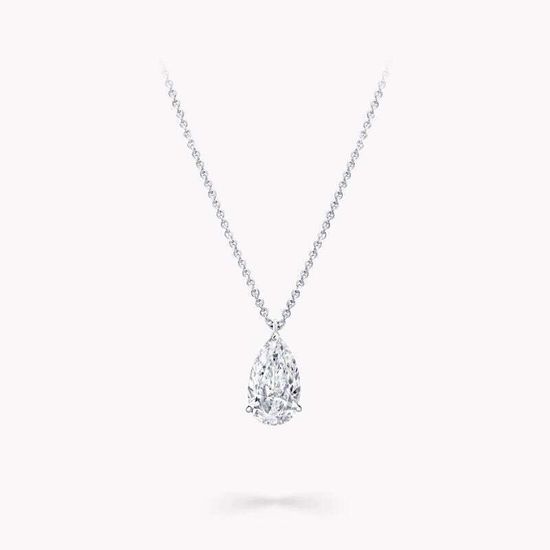 Подвеска Graff Pear Shape Diamond Solitaire Pendant