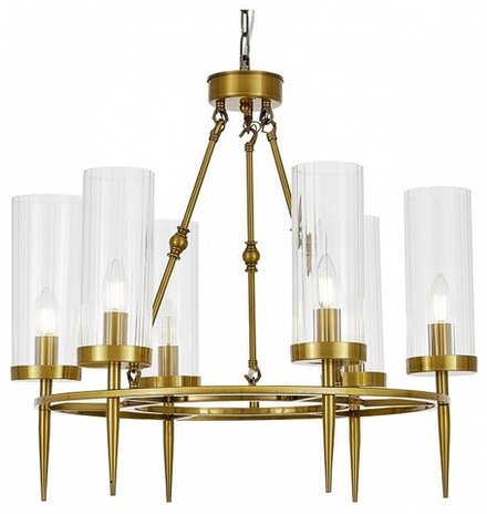 Подвесная люстра LUMINA DECO Moratti LDP 8022-6 MD+PR