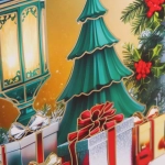 Пакет подарочный «Северная сказка» 23*18*10 см, микс