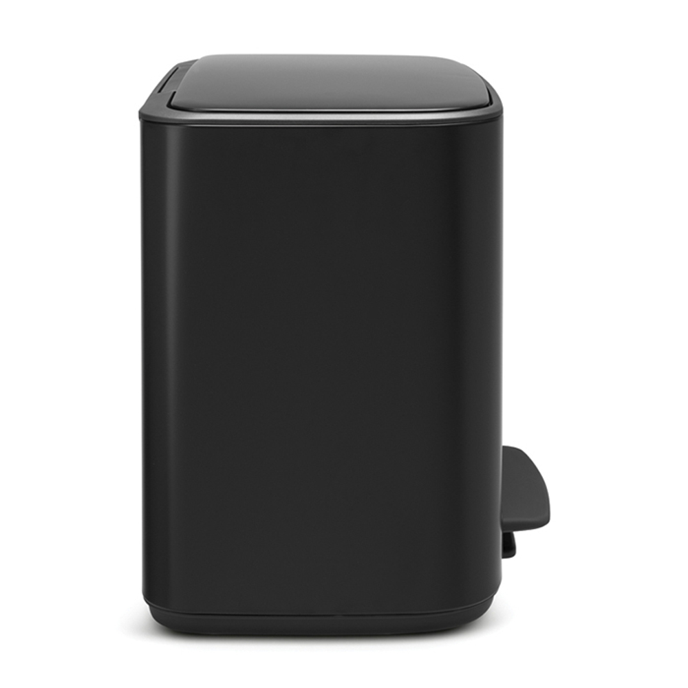 Мусорный бак Bo Pedal Bin 11+23л Brabantia Черный матовый