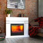 Каминокомплект Real Flame Lindelse 26 WT с очагом 3D Helios 26