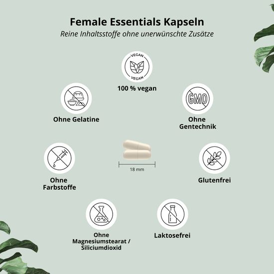 Nutri+ Female Essentials — витамины и минералы для женщин