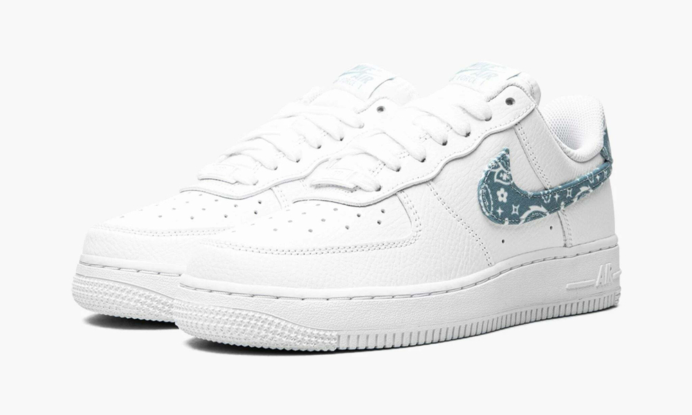 Air Force 1 Low '07 Essential WMNS "White Worn Blue Paisley"