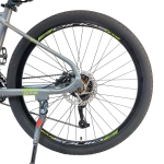 Велосипед Dinos 27.5" 10скор (L-Twoo A7, алюминиевая рама, гидравлические тормоза) Серый (DIN-45-3)