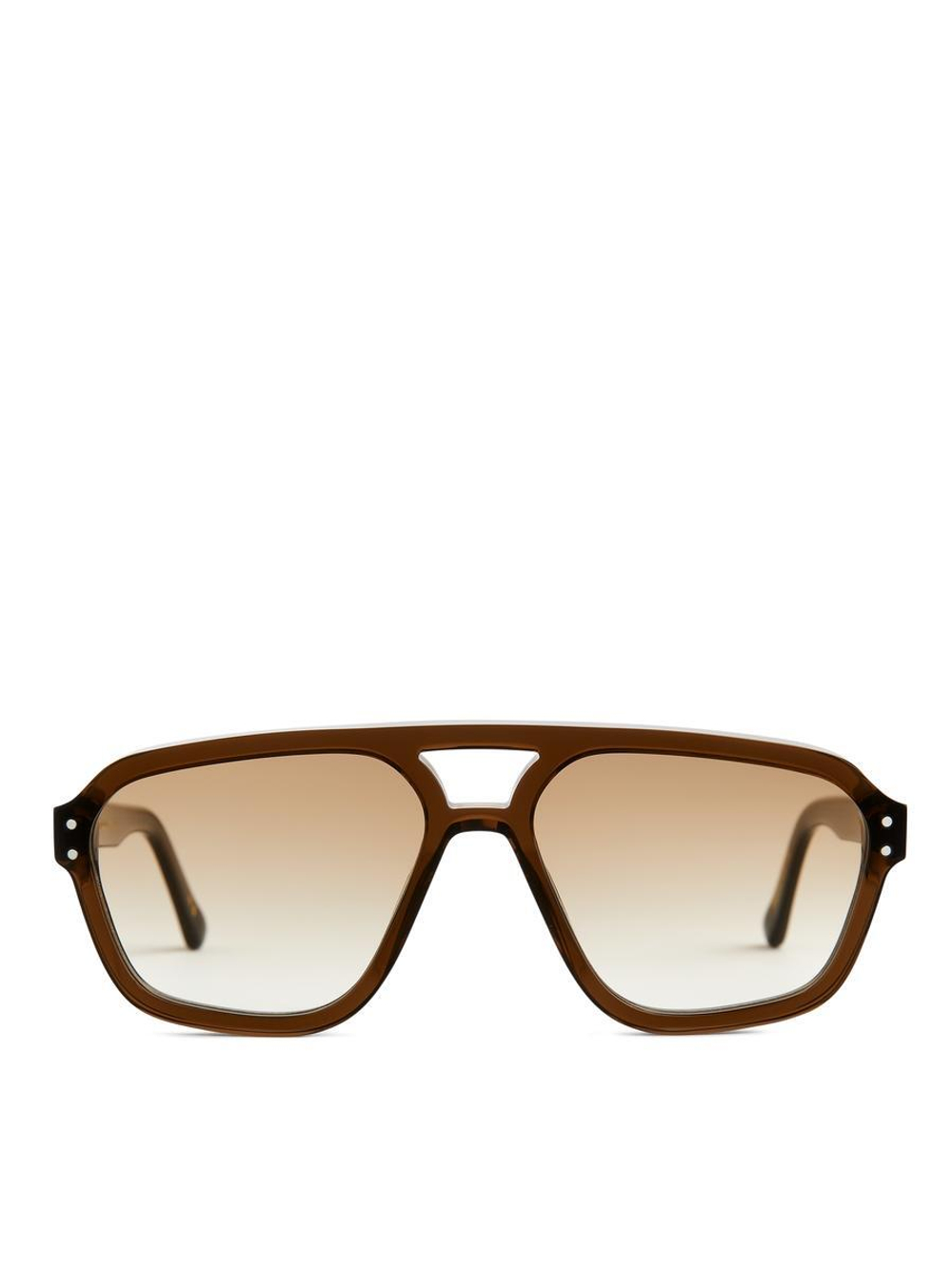 ARKET Солнцезащитные очки Jet, коричневый