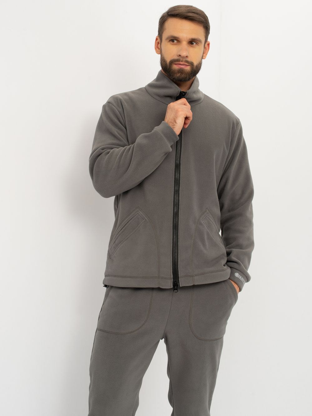 Костюм демисезонный Байкал ткань Флис цвет Серый