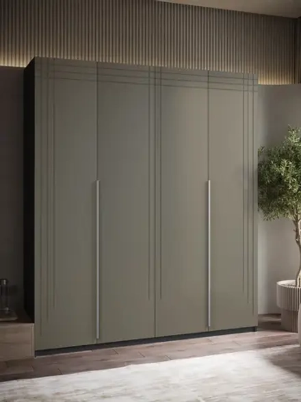 Шкаф распашной 200х50х230 четырёхдверный Mirage 20