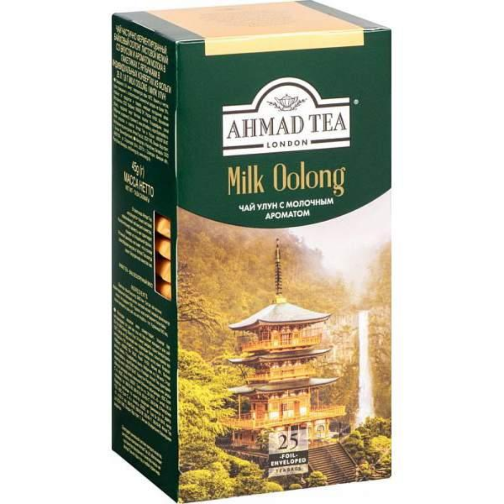 Чай черный Ahmad Tea улун с молочным ароматом 25 пакетиков