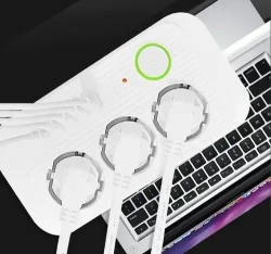 Сетевой фильтр/Удлинитель 3 метра/Белый