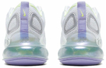 Кроссовки Nike Air Max 720 White Violet Silver (Женская размерная сетка)